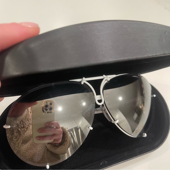 Porsche Design Black Sunglasses w Case - Picture 4 of 16